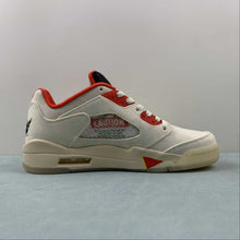 Cargar imagen en el visor de la galería, Air Jordan 5 Retro Low CNY 2021 Chile Red Opti Yellow DD2240-100
