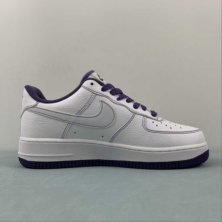 Air Force 1 07 Low White Dark Purple MM3603-025