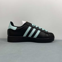 Cargar imagen en el visor de la galería, Adidas Superstar 2 Core Black Ash Blue Core Black JH9977
