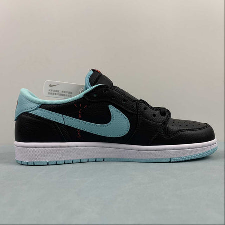 Travis Scott x Air Jordan 1 Low OG Black Blue DM7866-701