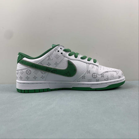 SB Dunk Low LV Green White LV0526-597