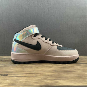 Air Force 1 07 Mid Laser Powder Black Pink WZ3066-061