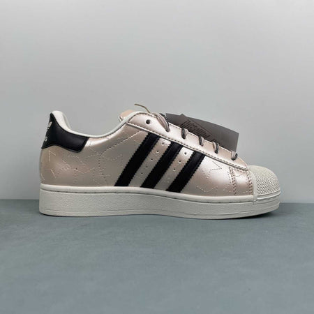 Adidas Superstar 2 Wonder Quartz Core Black Off White JR6985