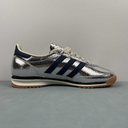 Adidas SL 72 OG Silver Metallic Collegiate Navy Off White JH8654