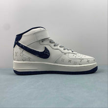 Cargar imagen en el visor de la galería, Air Force 1 07 Mid LV Blue Off White DV9988-400
