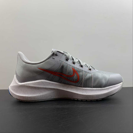 Zoom Winflo 8 Wolf Grey Bright Crimson CW3419-004