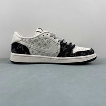 Cargar imagen en el visor de la galería, Fragment Design x Travis Scott x Air Jordan 1 Low OG SP LV Off White Black SJ2068-008
