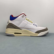 Cargar imagen en el visor de la galería, Air Jordan 3 Retro OG SP White Black Sport Royal IB1482-100
