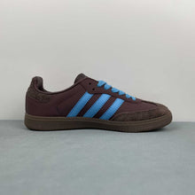 Cargar imagen en el visor de la galería, Adidas Samba OG Shadow Brown Sky Rush Dark Brown JI2733
