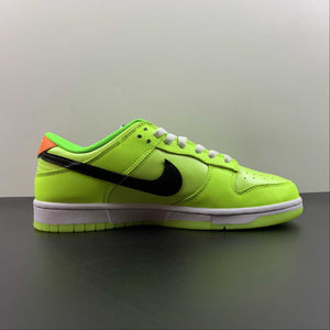 SB Dunk Low Glow in the Dark Venom Green Black Glow FJ4610-702