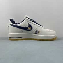 Cargar imagen en el visor de la galería, Air Force 1 07 Low Beige Dark Blue Yellow XC2351-033
