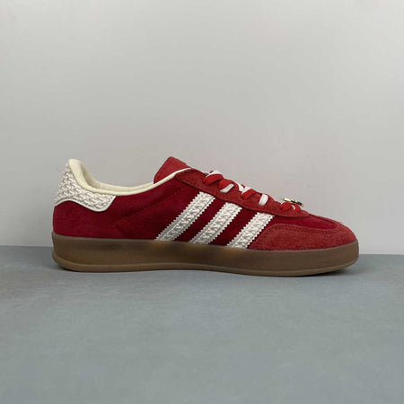 Adidas Gazelle Indoor Better Scarlet Off White Gold Metallic IF1808