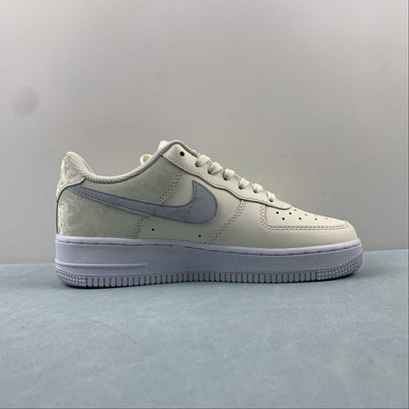 Air Force 1 Low Pale Ivory Sea Glass White Football Gray CT3839-110