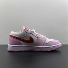 Cargar imagen en el visor de la galería, Air Jordan 1 Low “Valentines Day” Pink and Purple DR0758-170
