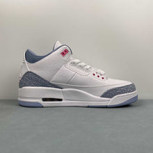 Cargar imagen en el visor de la galería, Air Jordan 3 Retro White Pink Glow Cobalt Bliss HQ0784-101
