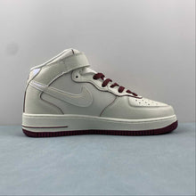 Cargar imagen en el visor de la galería, Air Force 1 07 Mid Off White Dark Red SG2356-803
