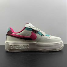 Cargar imagen en el visor de la galería, Air Force 1 FONTANKA Sangria Sail Washed Teal Pink Prime DO6146-101
