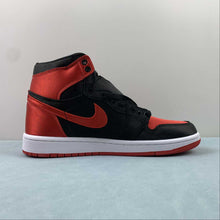 Cargar imagen en el visor de la galería, Air Jordan 1 Retro High OG Satin Bred Black University Red White FD4810-061
