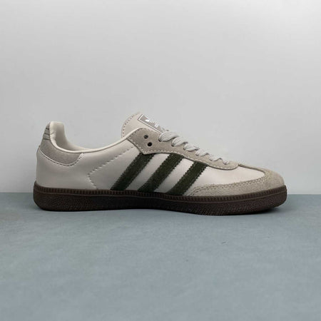 Adidas Samba OG Alumina Medium Dark Khaki Gum JR0893