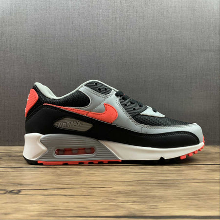 Air Max 90 Black Radiant Red Wolf Grey White CZ4222-001
