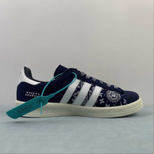 Cargar imagen en el visor de la galería, Adidas Campus 80s Navy Blue White Off White IG7955
