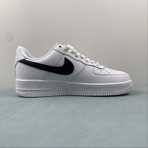 Supreme x Air Force 1 07 Low White Black Double Hook Shadow CU9225-100