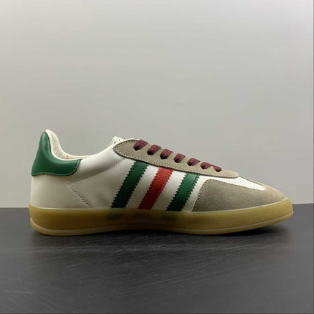 Adidas x Gucci Gazelle White Leather