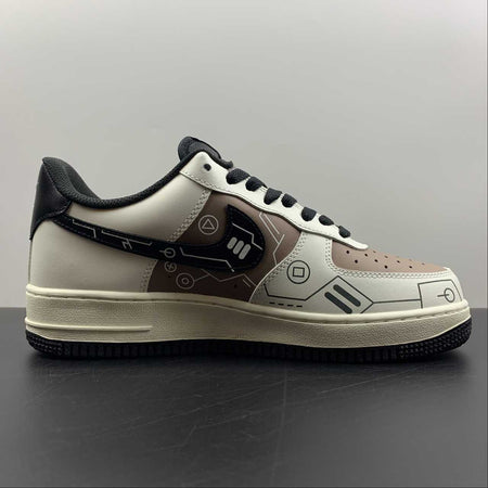 Air Force 1 07 Low Hand Drawn White Black CW2288-222