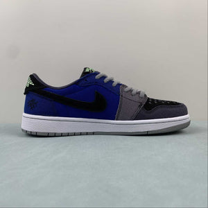 Zion Williamson x Air Jordan 1 Low Voodoo Blue Purple Black White DZ7292-420