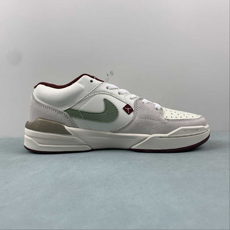 Air Jordan Stadium 90 Sail Metallic Gold Grain Oil Dark Green Team Red FZ5043-120
