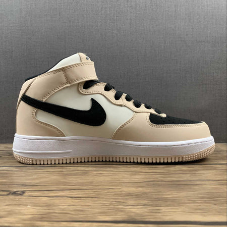 Air Force 1 07 Mid Milk Tea White Black HD2523-156