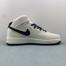 Cargar imagen en el visor de la galería, Air Force 1 07 Mid Off White Dark Blue SH0235-566
