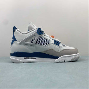 Air Jordan 4 Retro Military Blue Off-White Neutral Grey FV5029-141