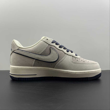 Air Force 1 07 Low Four Horsemen PE Cream White Navy Blue DZ3696-006