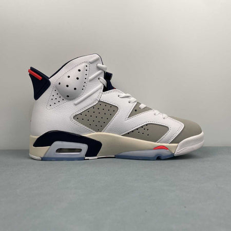 Air Jordan 6 Retro Tinker White Infrared 23 Neutral Grey White Sail 384664 104