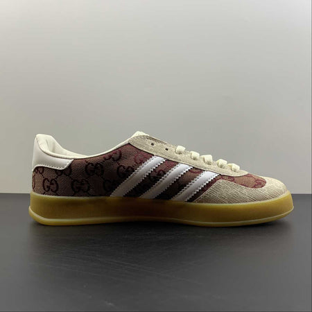 Adidas x Gucci Gazelle Beige Brown White Gum
