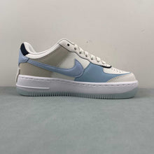 Cargar imagen en el visor de la galería, Air Force 1 Shadow Sail Glacier Blue Coconut Milk Armory Navy DZ1847-107
