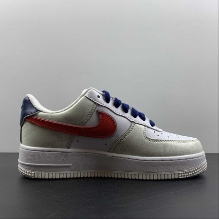 Air Force 1 07 LX Just Do It University Red White DV1493-161