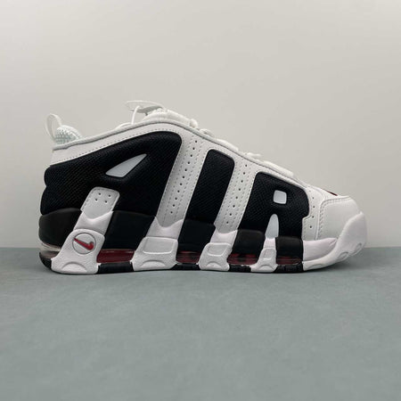 Air More Uptempo Low White Black-Varsity Red FZ3055-105