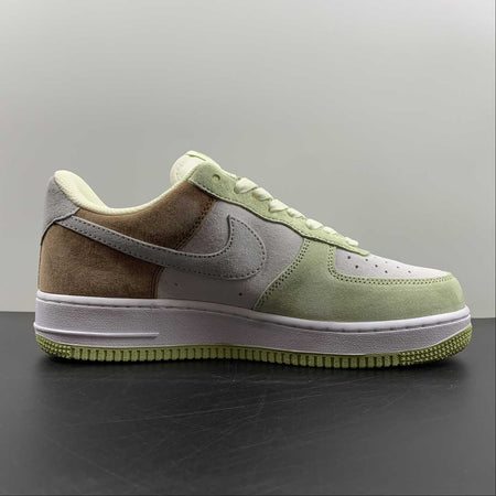 Air Force 1 07 Low White Light Green Grey Brown DL5819-618