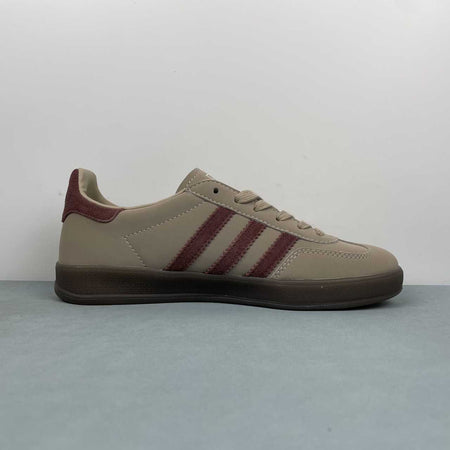 Adidas Gazelle Indoor Trace Khaki Fox Brown Cloud White JQ8387