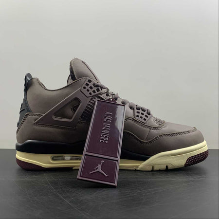 A Ma Maniére x Air Jordan 4 Violet Ore Medium Ash Muslin Burgundy Crush DV6773-220