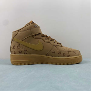 LV x Air Force 1 07 Mid Brown DV9988-500