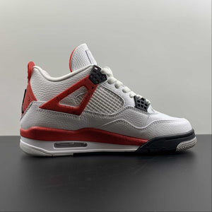 Air Jordan 4 Retro Red Cement White Fire Red Black Neutral Grey DH6927-161