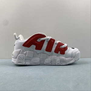 Air More Uptempo Low x AMBUSH White Red FB1299-401