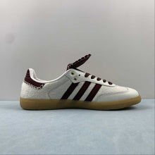 Cargar imagen en el visor de la galería, Wales Bonner x Adidas Samba Pony Cream White Mystery Brown IE0586
