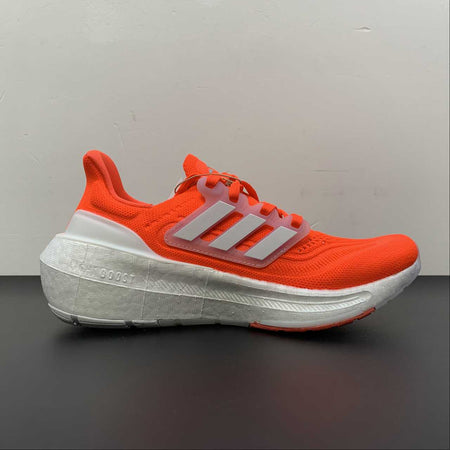 Adidas UltraBoost Light Solar Red Cloud White Silver Dawn HP3344