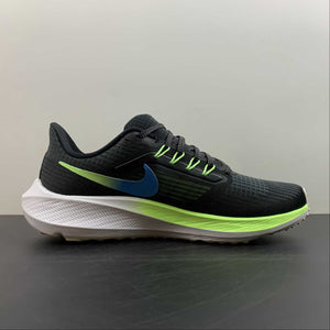 Air Zoom Pegasus 39 Black White University Blue Fluorescent Green Dark Smoke DO7435-900