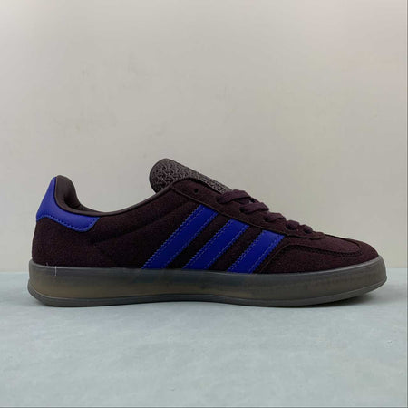 Adidas Gazelle Indoor Shadow Maroon Semi Lucid Blue Simple Brown IG9980