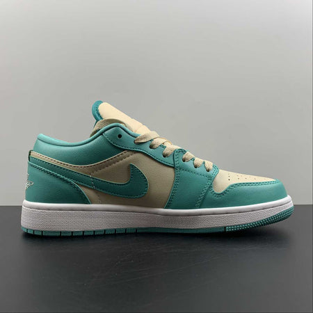 Air Jordan 1 Low Sanddrif Washed Teal-Sail DC0774-131